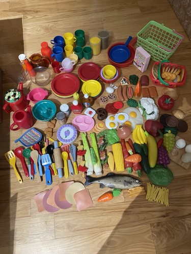 Kids pretend play - play, food