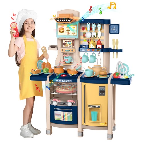Kids pretend cooking kitchen - cooking,
