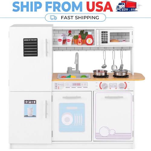 Pretend play kitchen - play,
