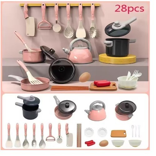 28pcs kids play kitchen toy - kids,