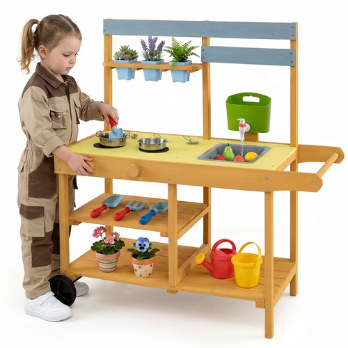 Mud kitchen for kids - kitchen,