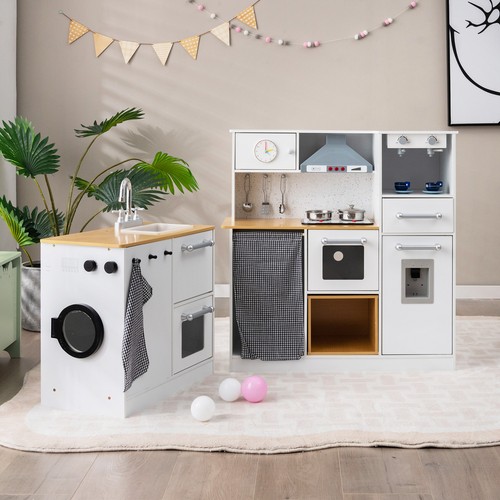Kids kitchen playset wooden - kids,