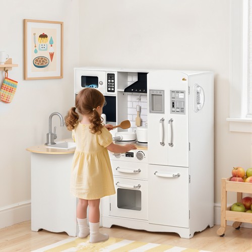 Large play kitchen set - w/, full