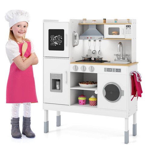 Wooden play kitchen - play, for
