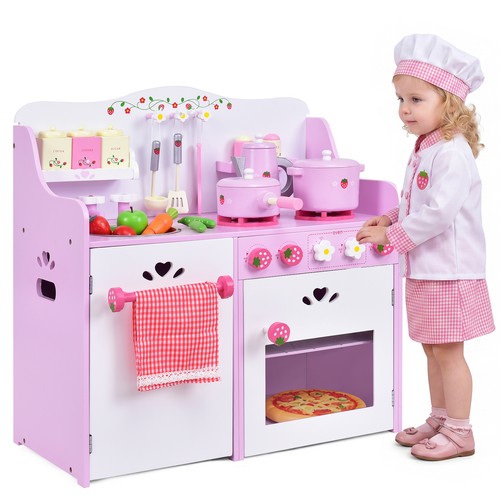 Kitchen playset kids wood toy - kitchen, playset,