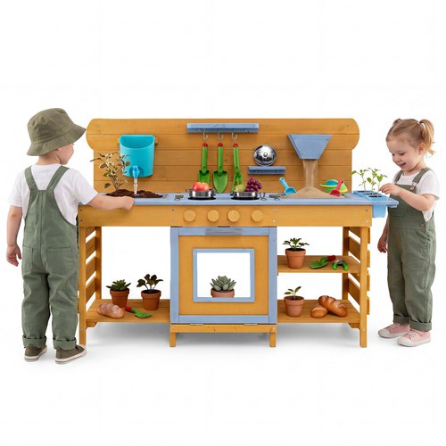 Mud kitchen for - mud, kids,