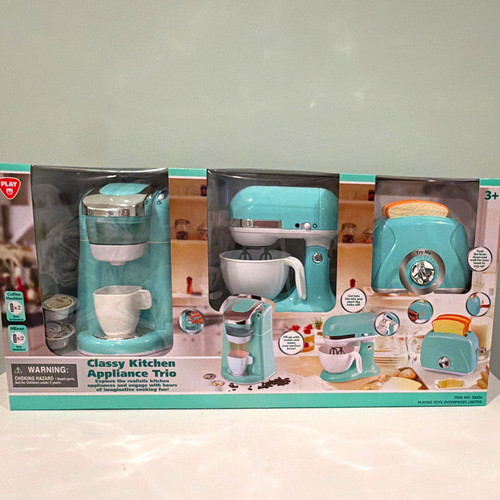 Play kids pretend kitchen - play,