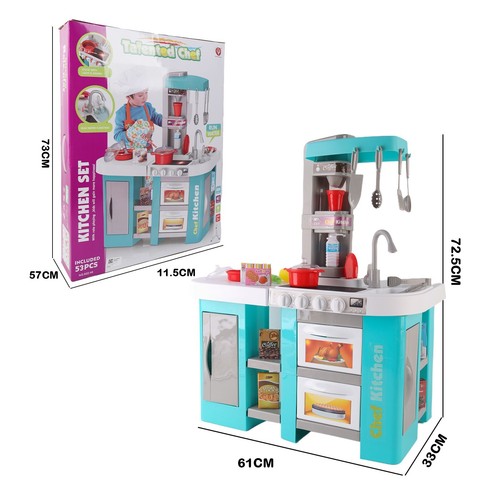 Kids pretend play kitchen set - play,