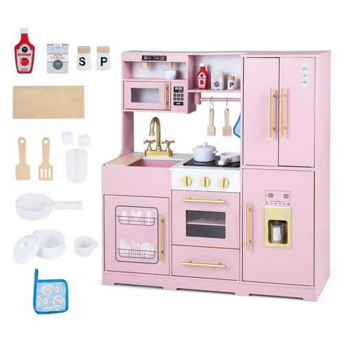 Wooden play kitchen - kitchen, for