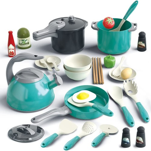 32pcs kids play kitchen toys - kitchen,