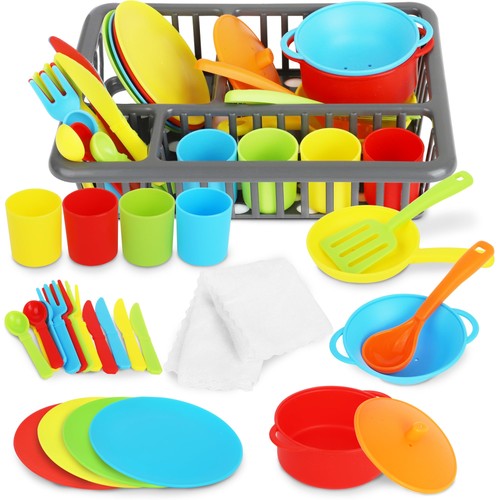 Kids play dishes 27pc - play,