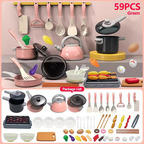 Pcs kids kitchen play set - 59,