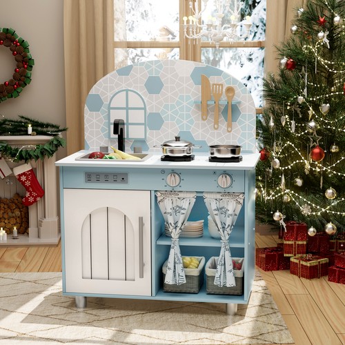 Kids play kitchen set toddler - play,