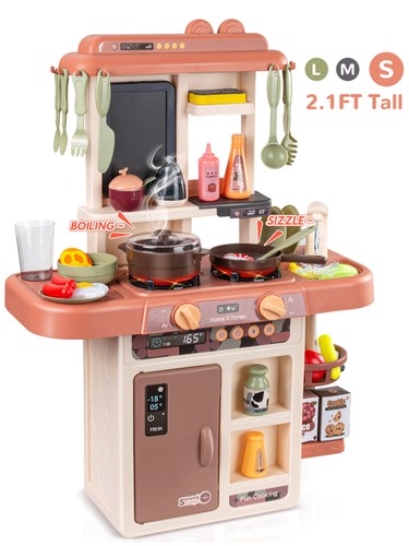 Wisairt red play kitchen set - play,