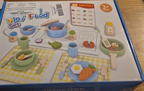 Wooden kids play - wooden, kitchen