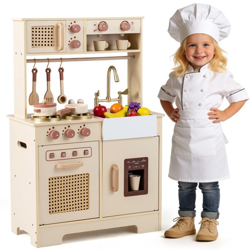 Kids play kitchen wooden - play,