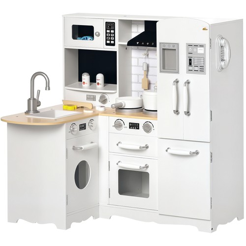 Wooden big kitchen playset - big, for