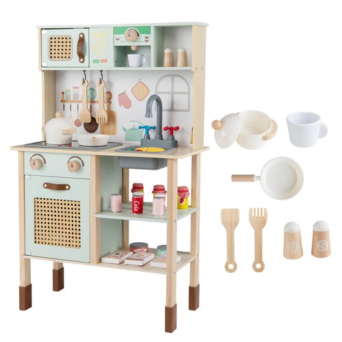 Kids play kitchen wooden - play,