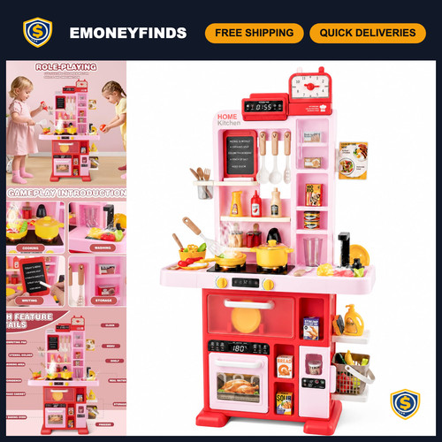 Kids play kitchen set - kids,