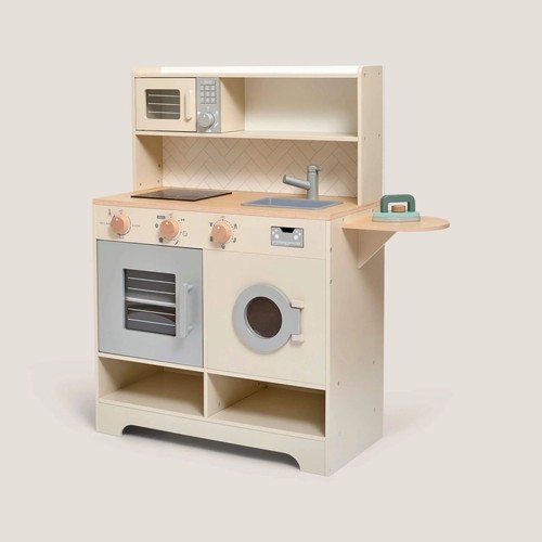 Wooden kids play kitchen - kids,