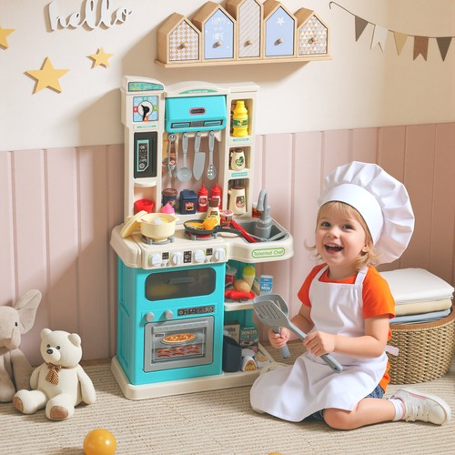 Qaba kids play kitchen toy - play,