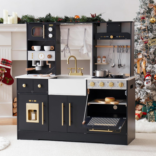 Wooden play kitchen for - wooden,