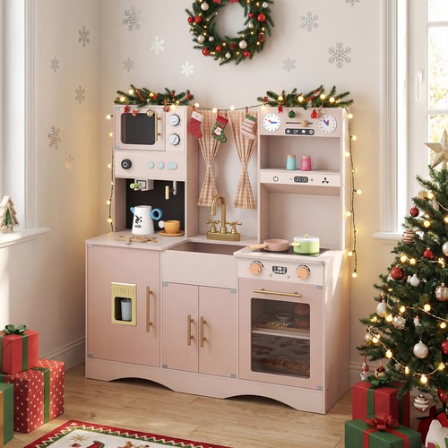 Kids play kitchen pretend - play,