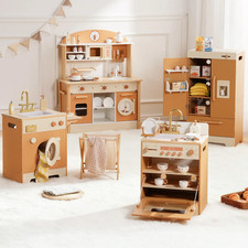 Wooden Play Kitchen Kids