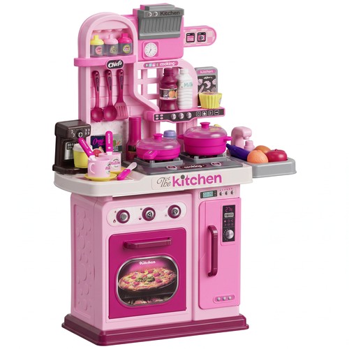 Kids play kitchen with - kids,