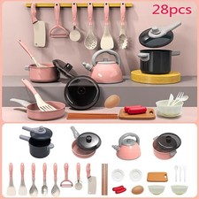 UK 28Pcs Kids Kitchen Toy Set