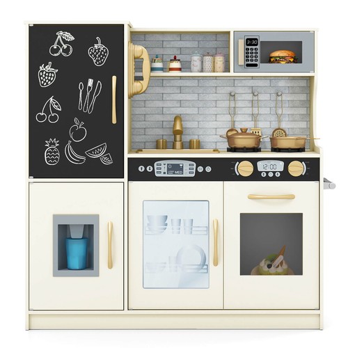 Child kitchen play set - child,