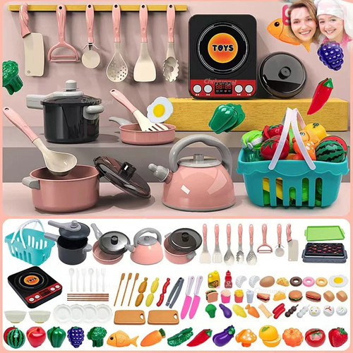 Kids kitchen pretend - kids,
