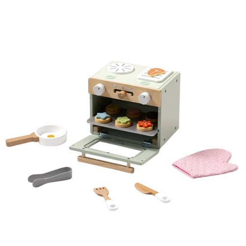 Wooden kids play kitchen - wooden,
