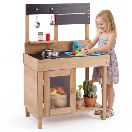 Outdoor mud kitchen for kids - outdoor,