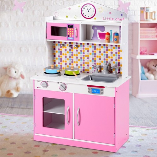 Wood kids play kitchen - wood,