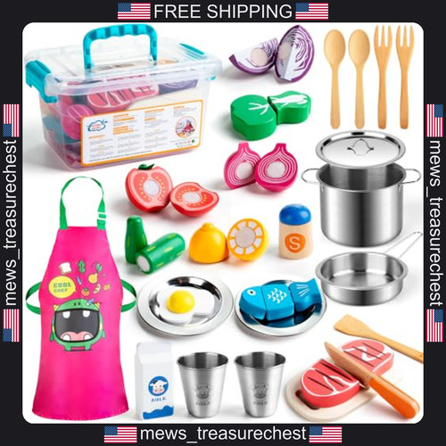 Kids play kitchen set - kitchen, with