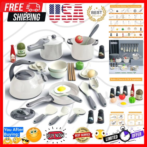 32pcs kids play kitchen toys - 32pcs,