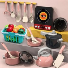 28Pcs Kids Play Kitchen Toy