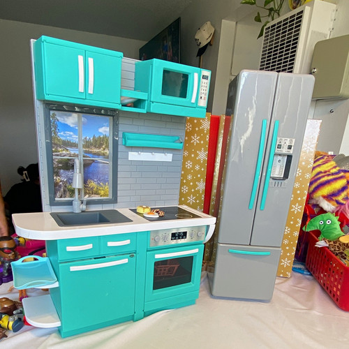 Kids pretend play - kitchen, set