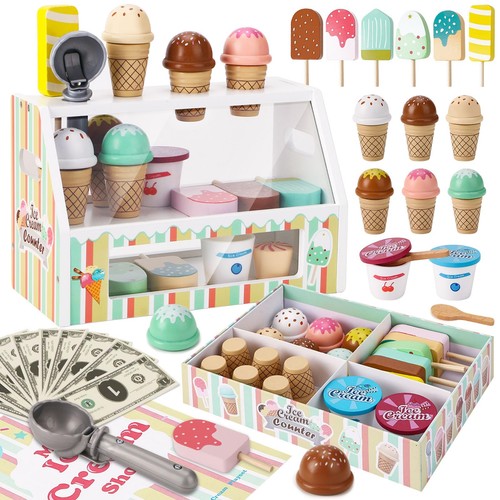 Wooden toys for kids pretend - wooden,