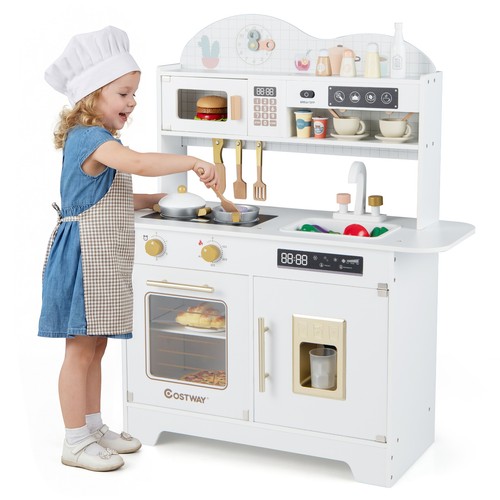 Kids kitchen playset - kids, wooden