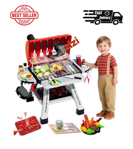 Kids bbq grill playset - grill, play