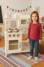 Kids wooden kitchen by
