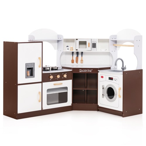 Corner play kitchen ice - kitchen,, maker